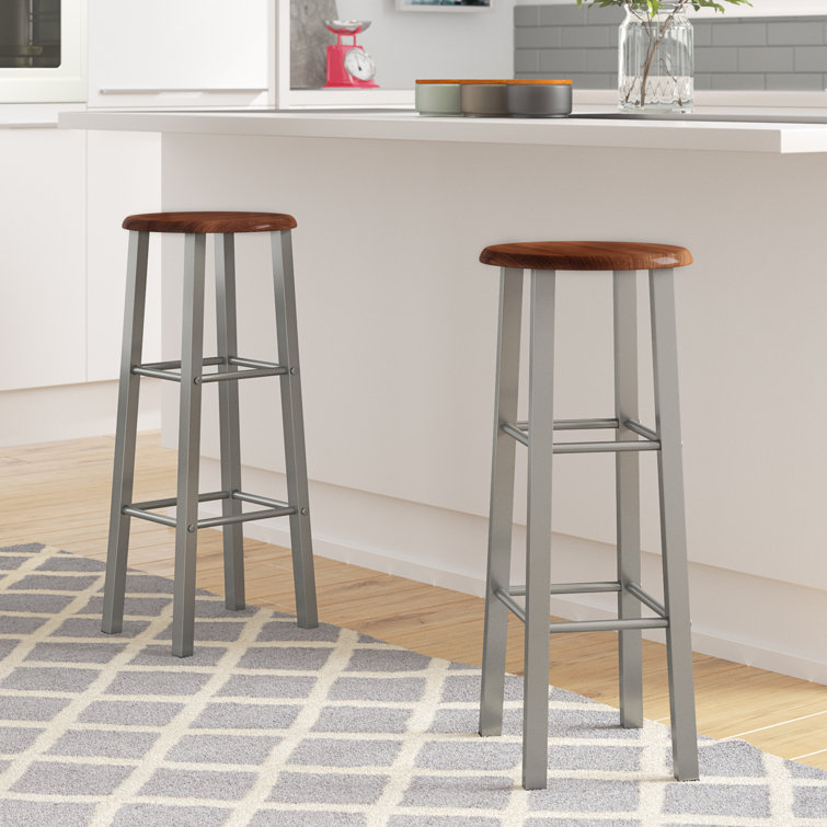 Wrought Studio Gunning 70cm Bar Stools & Reviews Wayfair.co.uk